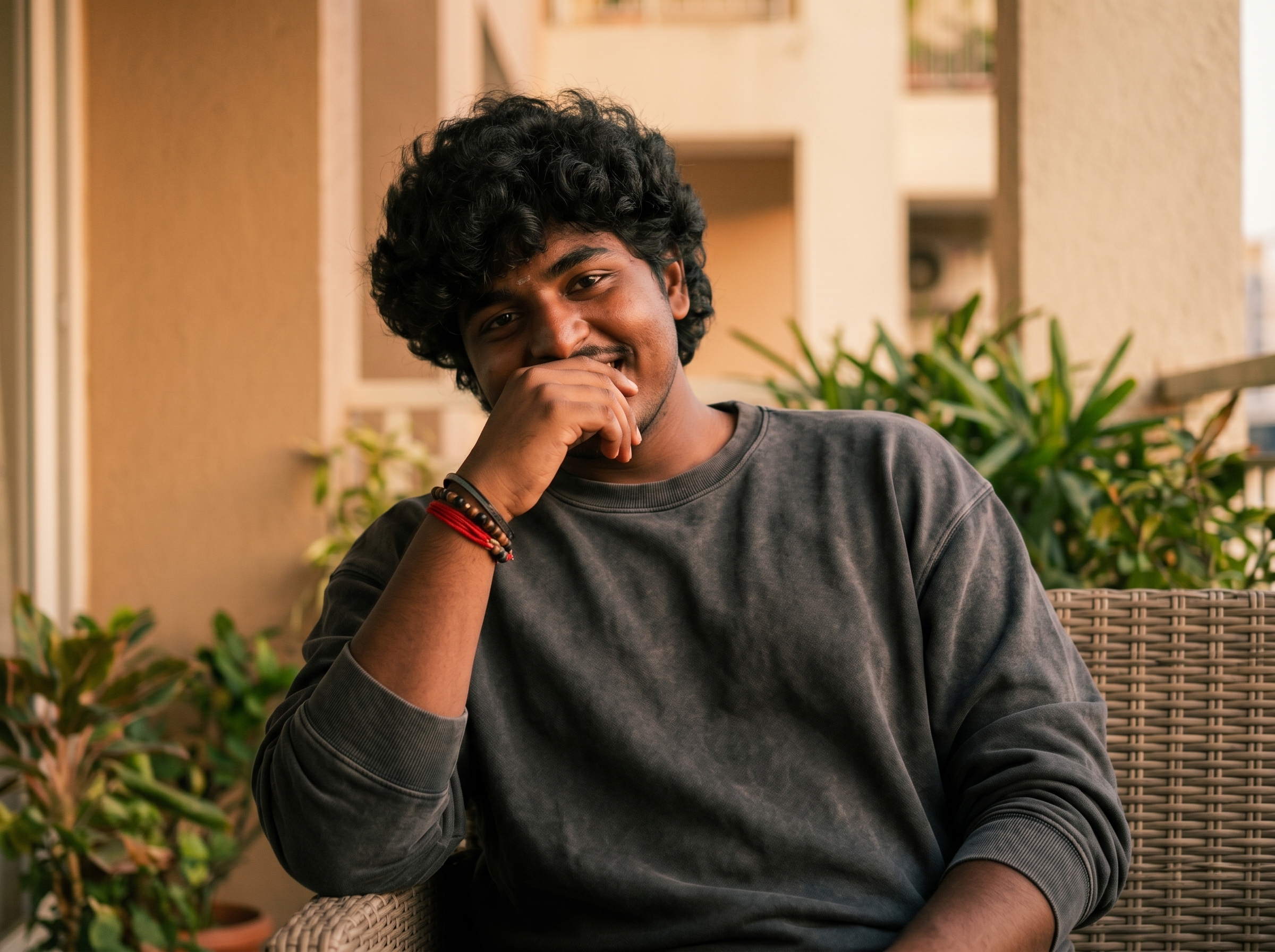 Gowtham on train